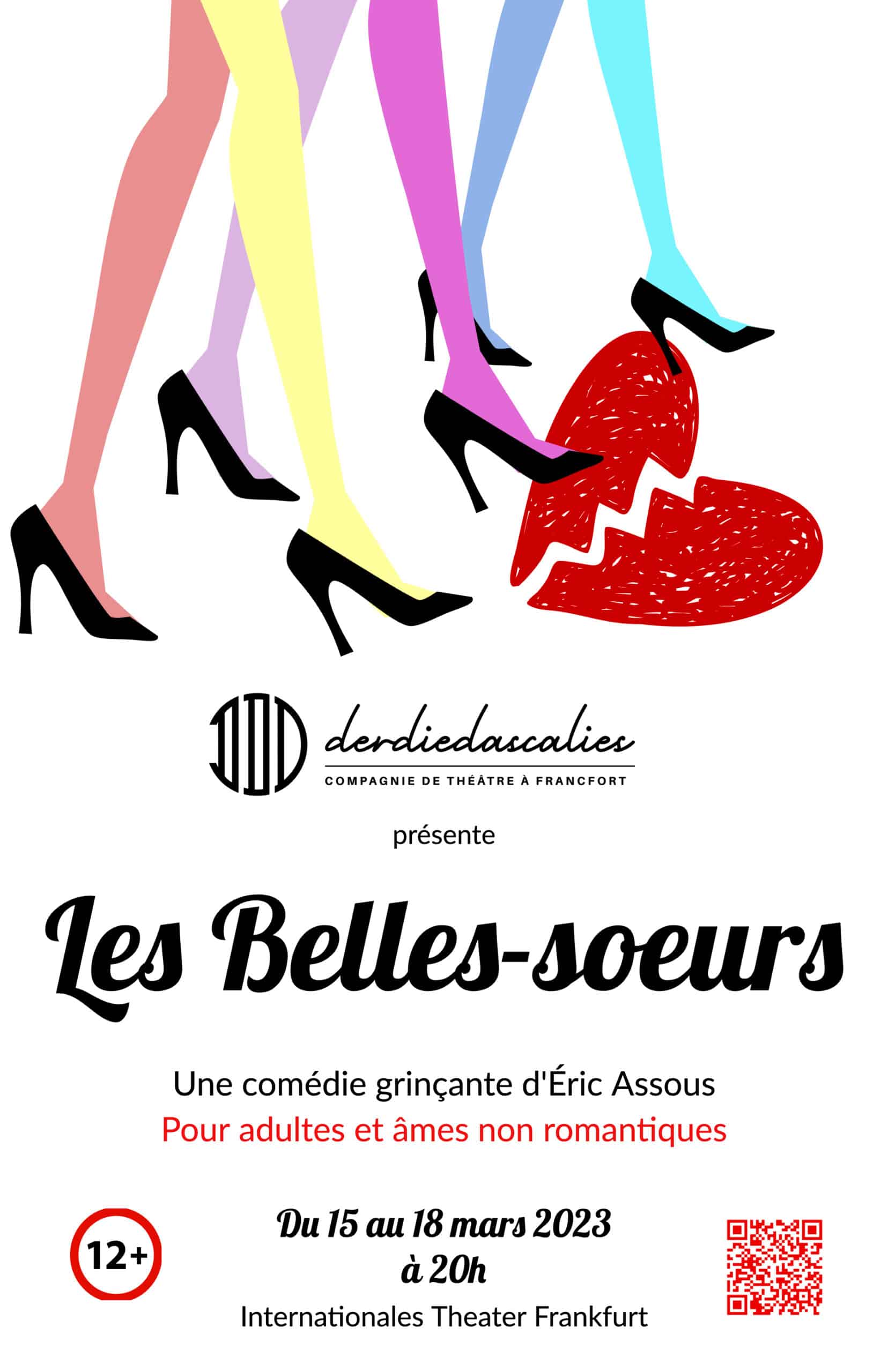 affiche Les belles soeurs - Eric Assous